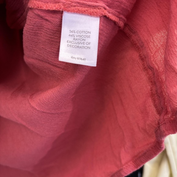 Lot Of 3 J. Jill Tops Cropped Pants Set Womens Large 10 Lightweight Spring Shirt - Picture 9 of 16